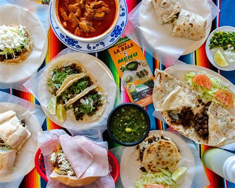 La bala tacos - 3.9 - 104 reviews. Rate your experience! $ • Mexican. Hours: 7:30AM - 7PM. 9919 N Fwy Service Rd, Houston. (832) 486-9637. Menu Order Online. 